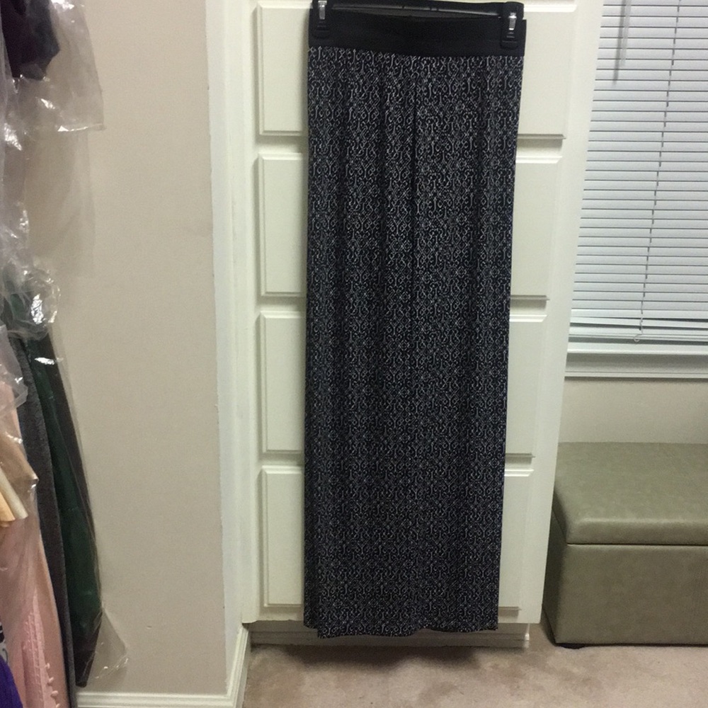 Alfani Black & White Palazzo Pants Large